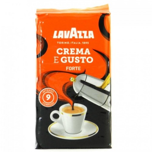 Кофе молотый Lavazza Crema e Gusto Forte 250г Кофе молотый Lavazza Crema e Gusto Forte 250г