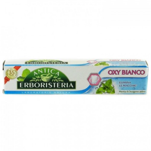 Зубная паста Antica Erboristeria oxy bianco 75мл Зубная паста Antica Erboristeria oxy bianco 75мл