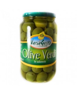 Оливки зеленые Varia Gusto Olive Verdi 565г Оливки зеленые Varia Gusto Olive Verdi 565г