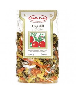 Макароны цветные Dalla Costa Fusilli Tricolore 0,5кг Макароны цветные Dalla Costa Fusilli Tricolore 0,5кг