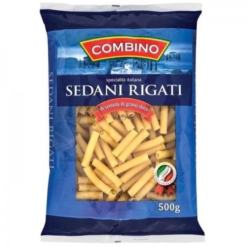 Макароны классические Combino Sedani Rigati 0,5кг Макароны классические Combino Sedani Rigati 0,5кг