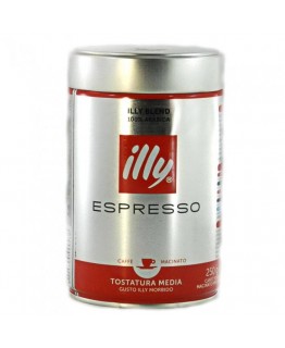 Молотый кофе Illy Esperesso tostatura media 250 г