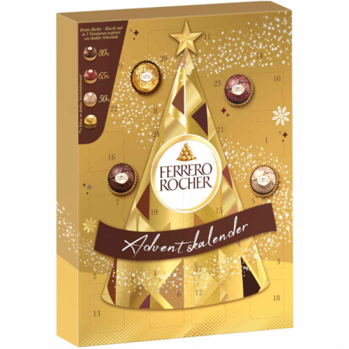 Адвент календарь Ferrero Rocher Selection 300г Адвент календарь Ferrero Rocher Selection 300г