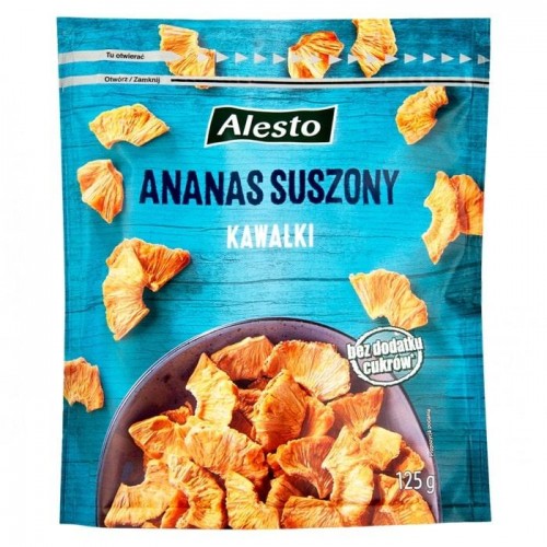 Ананас сушеный Alesto 125 г Ананас сушеный Alesto 125 г