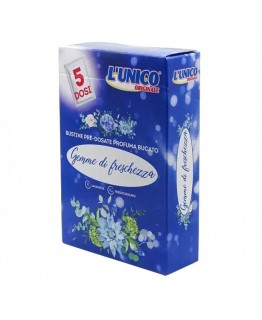 Ароматизированные салфетки Lunico для стиральной машины 5 шт
