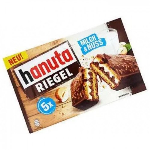 Батончики Hanuta Riegel 173г Батончики Hanuta Riegel 173г