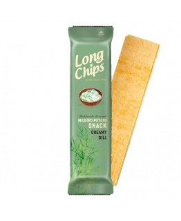 Чипсы Long Chips сметана и зелень 75 г Чипсы Long Chips сметана и зелень 75 г