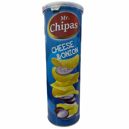 Чипсы Mr.Chips со вкусом сыра и лука 160г Чипсы Mr.Chips со вкусом сыра и лука 160г