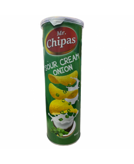 Чипсы Mr.Chips со вкусом сметаны и лука 160г