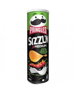 Чипсы Pringles Sizzln Medium 180 г Чипсы Pringles Sizzln Medium 180 г