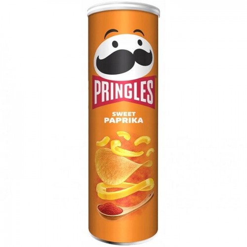Чипсы Pringles sweet paprika 185 г Чипсы Pringles sweet paprika 185 г