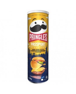 Чипсы Pringles со вкусом чизбургера 165 г