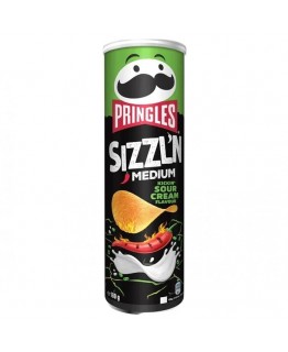 Чипсы Pringles со вкусом сметаны и острого перца 160г