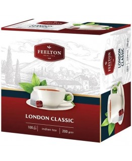Чай чорний Feelton london classic 100 пакетиків