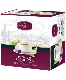 Чай черный Feelton premium english tea 100 пакетиков
