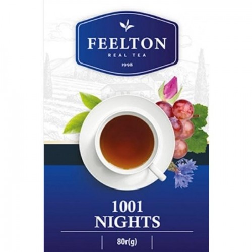 Чай черный листовой Feelton 1001 nights 80г Чай черный листовой Feelton 1001 nights 80г