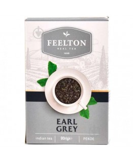 Чай черный листовой Feelton earl grey 90 г