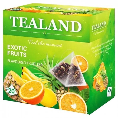 Чай фруктовий Tealand мультифрукт 20 пакетиків Чай фруктовий Tealand мультифрукт 20 пакетиків