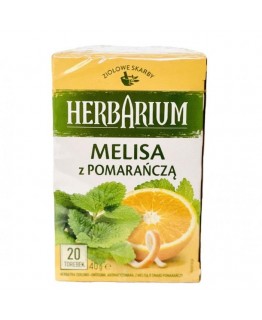 Чай Herbarium мелисса с цитрусом 20 пакетиков