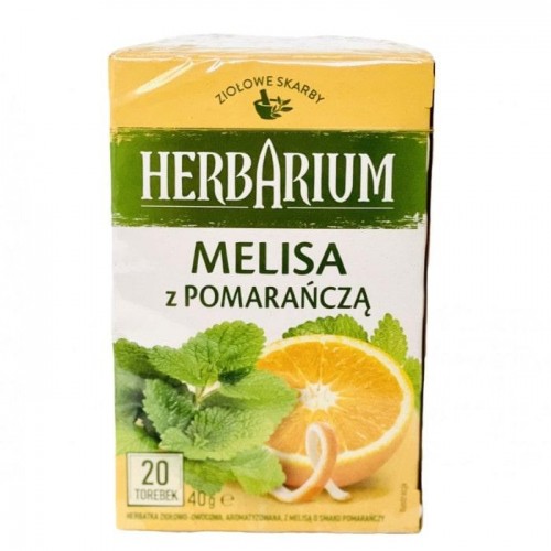 Чай Herbarium мелисса с цитрусом 20 пакетиков Чай Herbarium мелисса с цитрусом 20 пакетиков