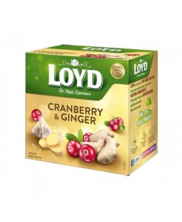 Чай Loyd клюква и имбирь 40г Чай Loyd клюква и имбирь 40г
