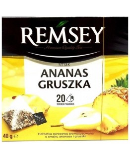 Чай Remsey груша и ананас 20 пакетиков Чай Remsey груша и ананас 20 пакетиков