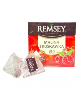 Чай Remsey малина та полуниця 20 пакетиків