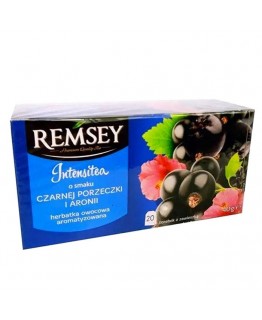 Чай Remsey со вкусом черная смородина 20 пакетиков