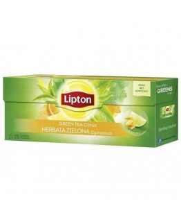 Чай зеленый Lipton цитрус 32,5 г