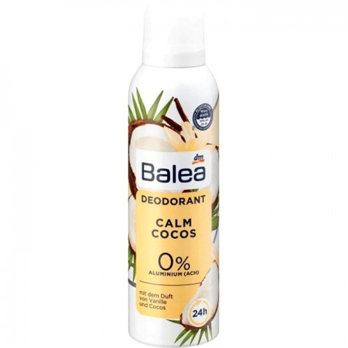 Дезодорант Balea Deodorant кокос 0% алюминия (ACH) 200мл Дезодорант Balea Deodorant кокос 0% алюминия (ACH) 200мл