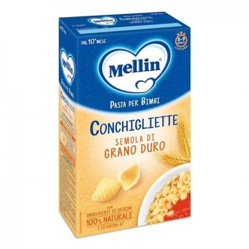 Детские макароны Mellin Conchigliette 280 г Детские макароны Mellin Conchigliette 280 г