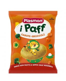 Детские снеки Plasmon с морковью и брокколи 15 г
