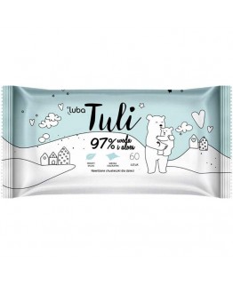 Детские влажные салфетки Luba Tuli из алоэ 60 штук
