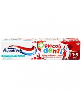 Детская зубная пастa Aquafresh piccoli denti 3-5 50мл Детская зубная пастa Aquafresh piccoli denti 3-5 50мл