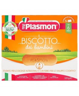 Детское печенье Plasmon от 6 месяцев 320г