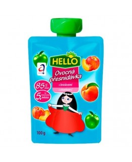 Детское пюре Hello персик 100г