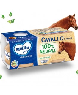 Детское пюре Mellin с кониной (с 4 мес) 80г