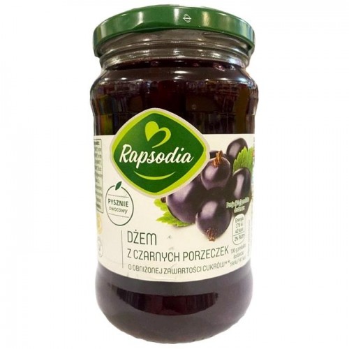 Джем Rapsodia черная смородина 410 г Джем Rapsodia черная смородина 410 г