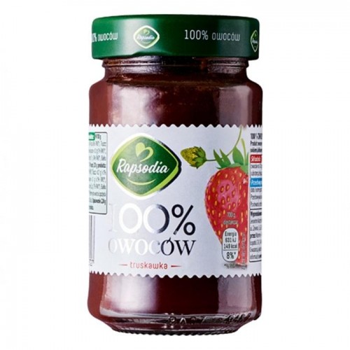 Джем Rapsodia клубника 220г Джем Rapsodia клубника 220г