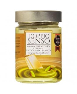 Фисташковая паста Doppio Senso с белым шоколадом 330 г