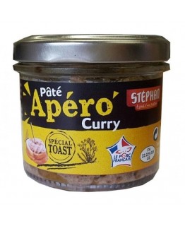 Французский паштет Stephan Pate Apero curry 90 г