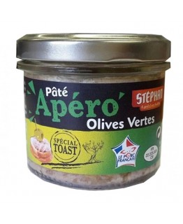 Французский паштет Stephan Pate Apero olives vertes 90 г