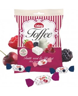 Цукерки фруктові Liking Toffee з йогуртом без глютена 175 г