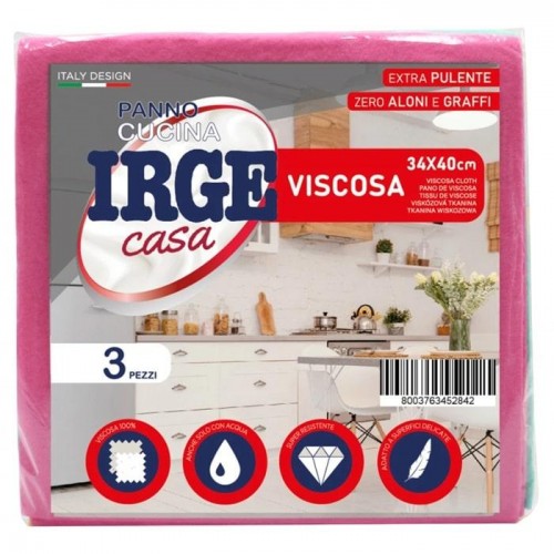 Тряпки для кухни Irge вискозные 3 шт 34*40 см Тряпки для кухни Irge вискозные 3 шт 34*40 см