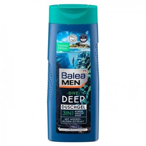 Гель для душа мужской Balea men Dive Deep 300мл Гель для душа мужской Balea men Dive Deep 300мл