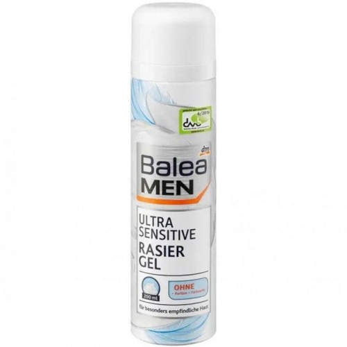 Гель для бритья Balea men Ultra Sensitive 200мл Гель для бритья Balea men Ultra Sensitive 200мл