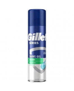 Гель для бритья Gillette sensitive 200 мл