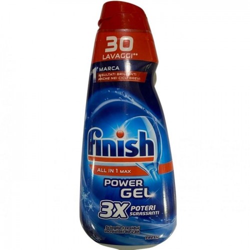 Гель для посудомоечной машины Finish Power gel All in 1 max 600 мл Гель для посудомоечной машины Finish Power gel All in 1 max 600 мл