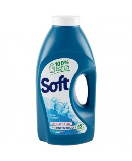 Гель для стирки Soft Liquigel Lavatrice blue oxygen 45 стирок 2,25л