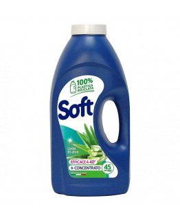 Гель для стирки Soft Liquigel Lavatrice Linfa di aloe 45 стирок 2,25л